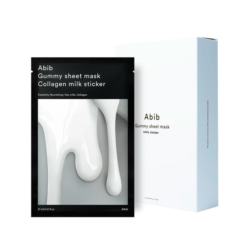 Abib Gummy Sheet Mask #Collagen Milk Sticker 27ml