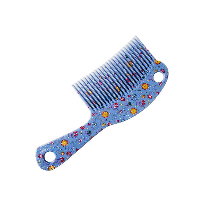 LivingStop Flower Pattern Axe Comb