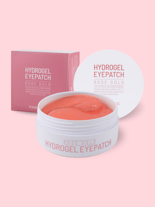 Foodaholic Hydrogel Eye Patch 60pcs - Rose Gold