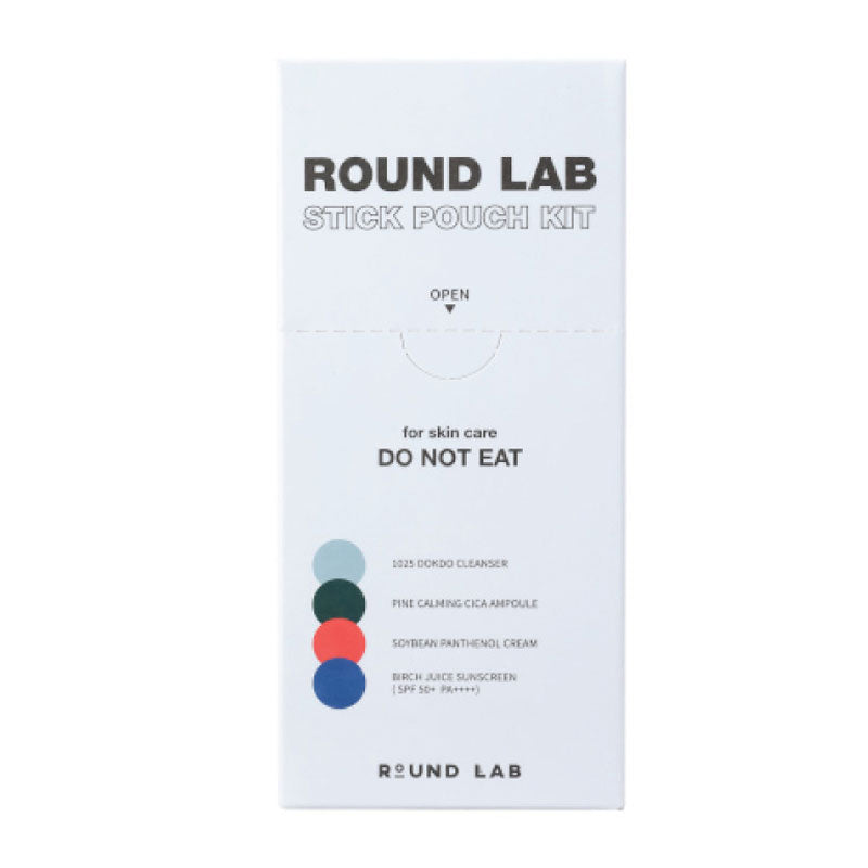 Round Lab Stick Pouch Kit