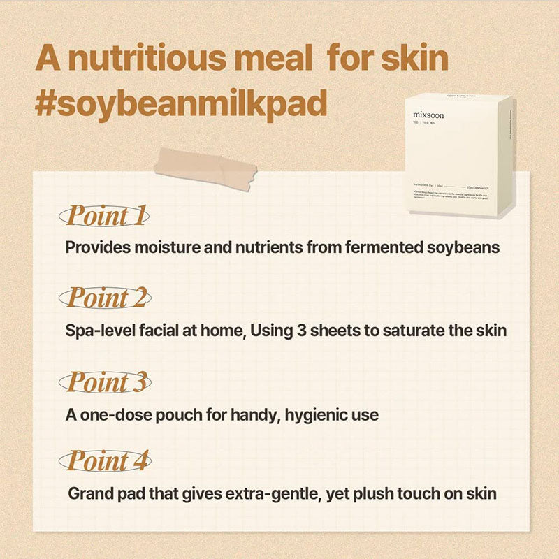 Mixsoon Soybean Milk Pad 16ml