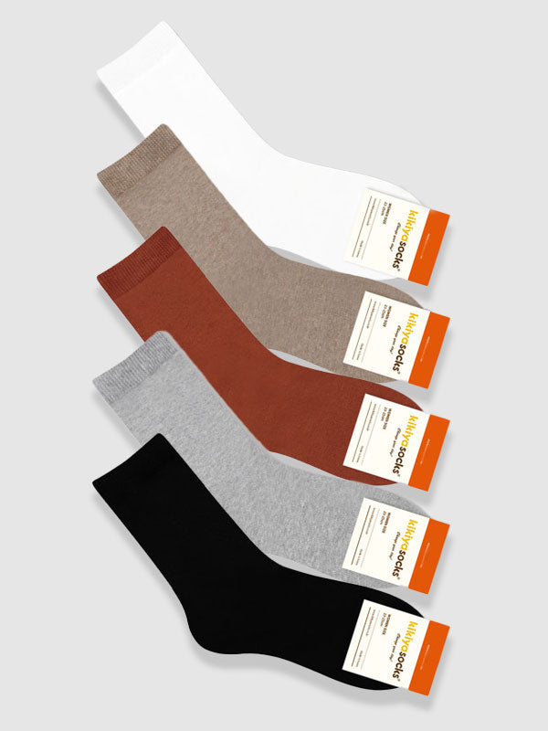Basic Solid Color Quarter Socks