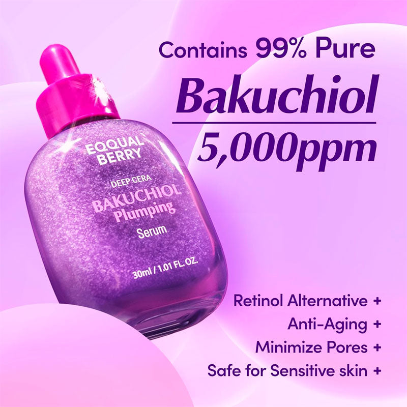 Eqqualberry Bakuchiol Plumping Serum 30ml