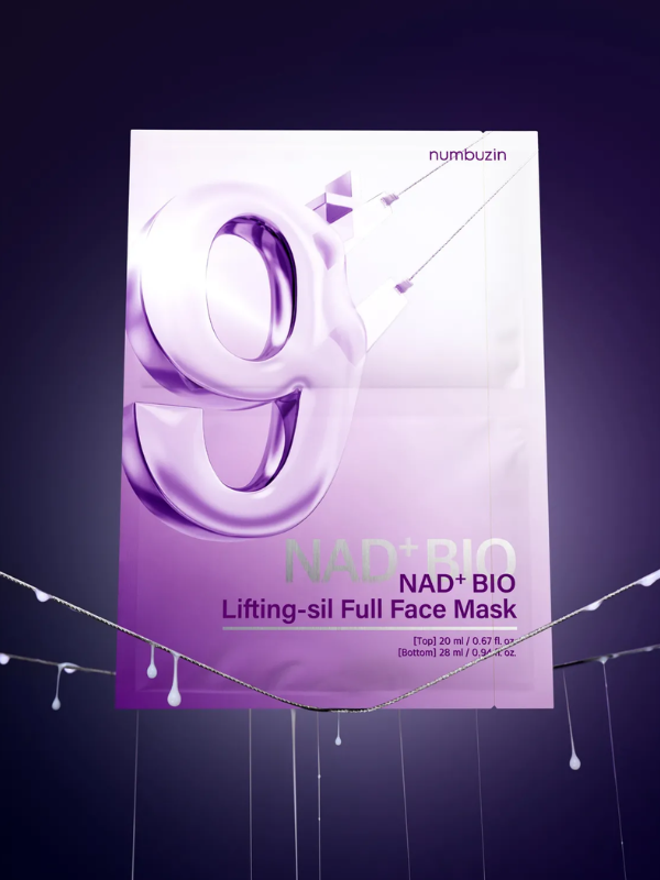 numbuzin No.9 NAD Bio Lifting Full Cover Facial Mask 48ml - 1 PC