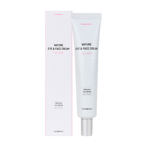 Foodaholic Nature Eye & Face Cream 40ml - Collagen