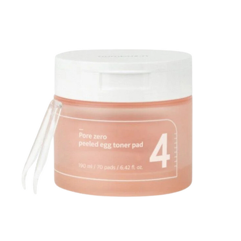 numbuzin No.4 Pore Zero Peeled Egg Toner Pad 190ml / 70pads