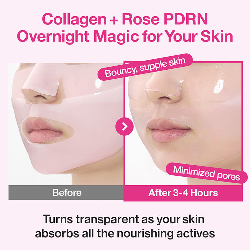 numbuzin No.2 Rose PDRN Overnight Collagen Mask 37ml