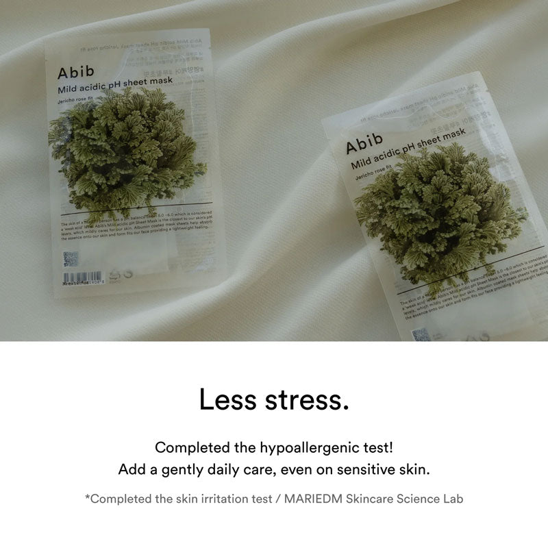 Abib Mild Acidic pH Sheet Mask #Jericho Rose 30ml