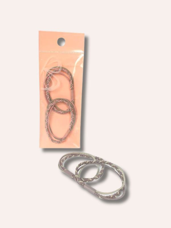 B.Adeline Twist Hair Elastics 2P