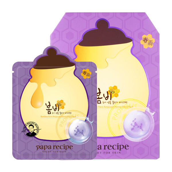 Papa Recipe Bombee Pore Ampoule Honey Mask 25g