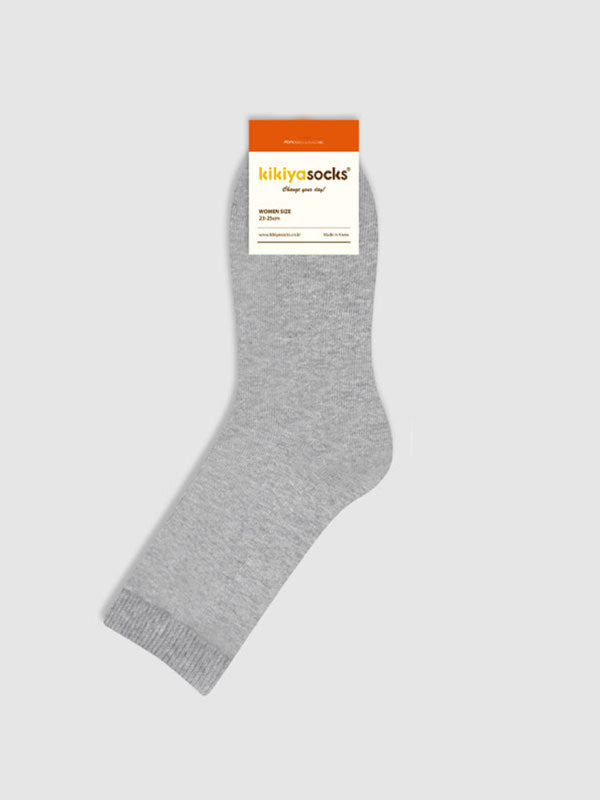 Basic Solid Color Quarter Socks