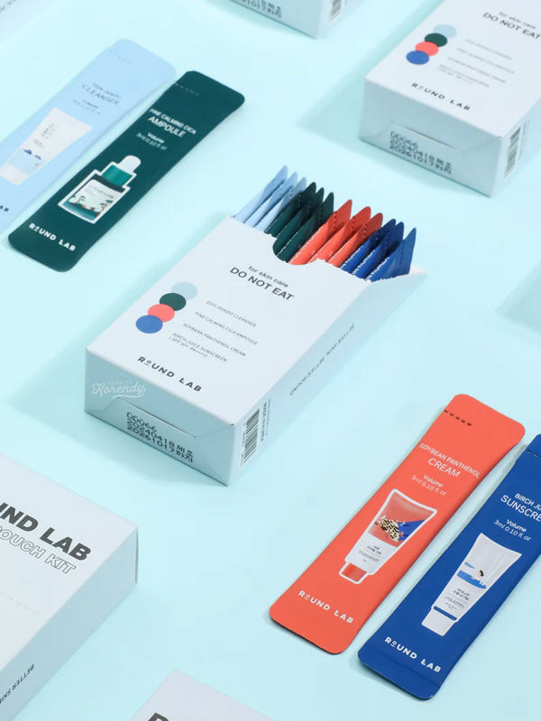Round Lab Stick Pouch Kit