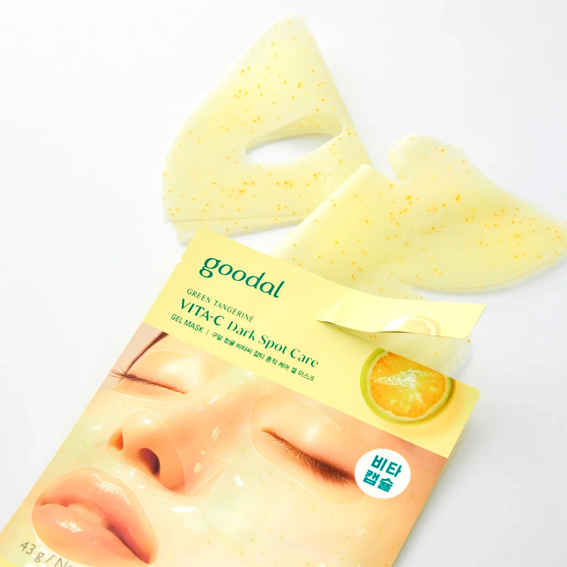 goodal Green Tangerine Vita C Dark Spot Care Gel Mask 43g