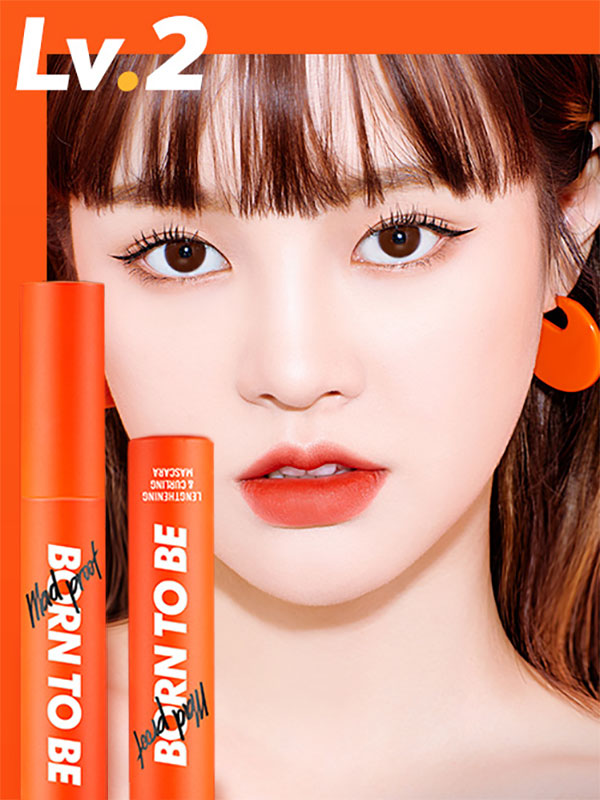 APIEU Born To Be Madproof Lengthening & Curling Mascara Lv.2 No.01