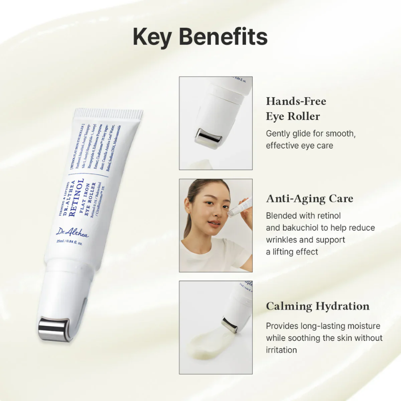 Dr.Althea Retinol Flat Iron Eye Roller 25ml