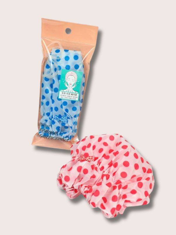 B.Adeline Dotted Shower Cap
