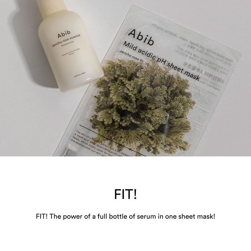 Abib Mild Acidic pH Sheet Mask #Jericho Rose 30ml