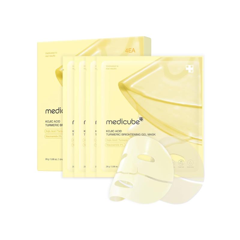 medicube Kojic Acid Turmeric Brightening Gel Mask 28g