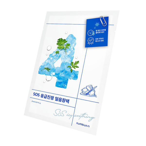 numbuzin No.4 Icy Soothing Sheet Mask