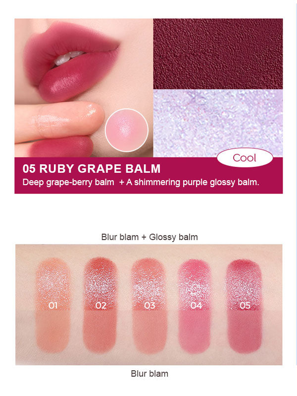 APIEU Juicy-Pang Mood Blending Lip & Cheek Balm 2.3g