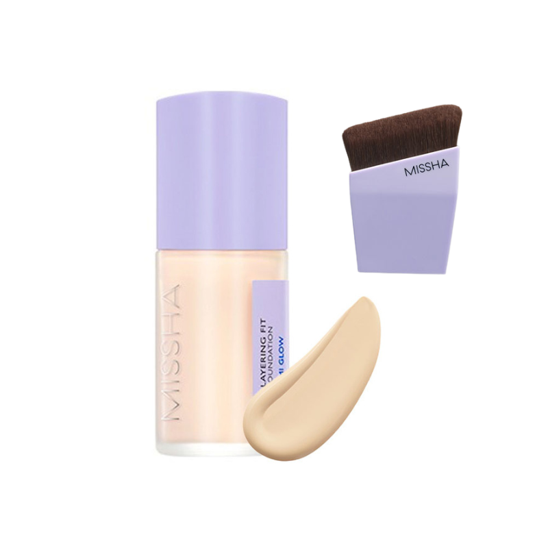 MISSHA Layering Fit Foundation Semi Glow Set 30ml