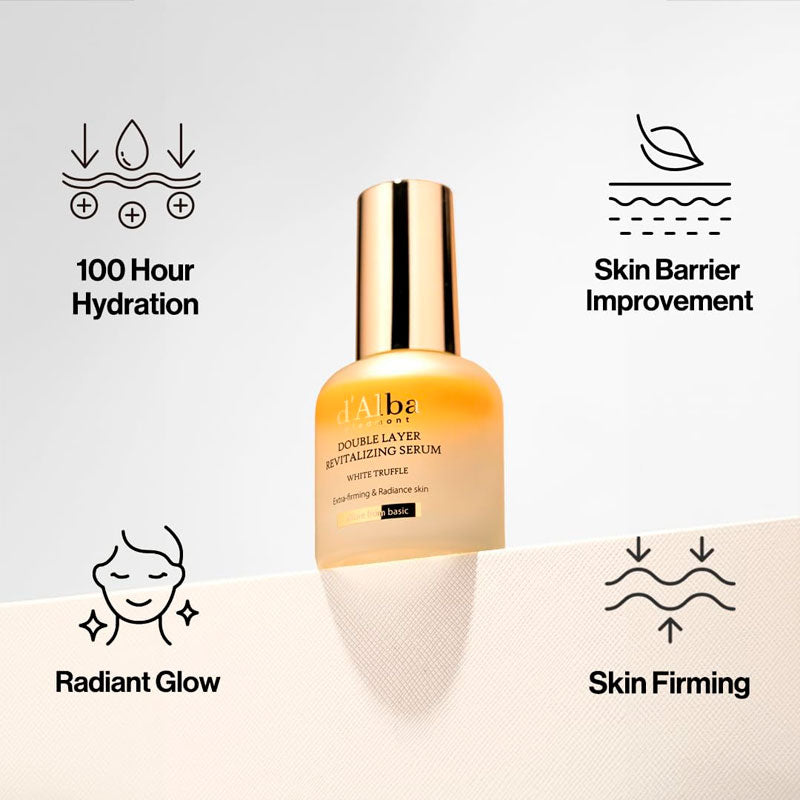 d'Alba White Truffle Double Later Revitalizing Serum