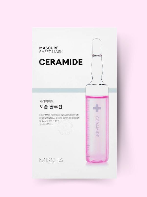 MISSHA Mascure Moisture Barrier Solution Sheet Mask Ceramide 27ml