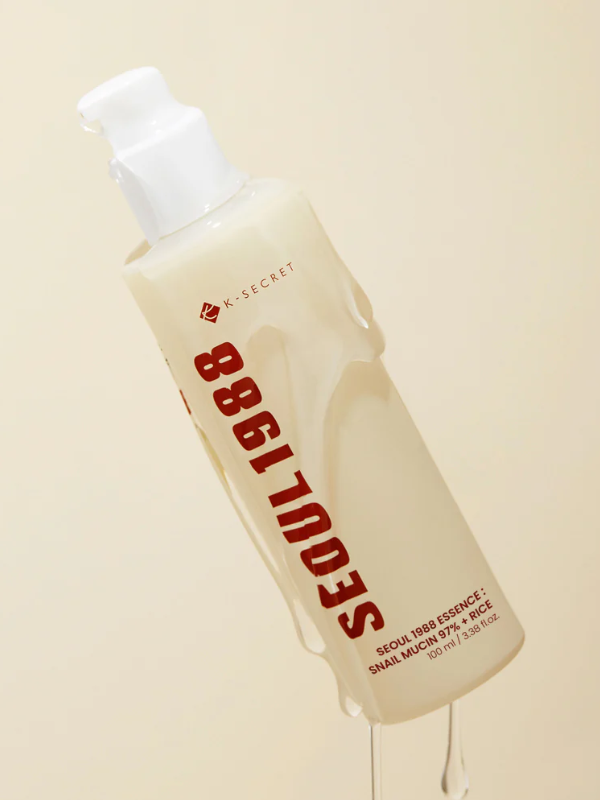 K-SECRET SEOUL 1988 Essence: Snail Mucin 97% + Rice 100ml