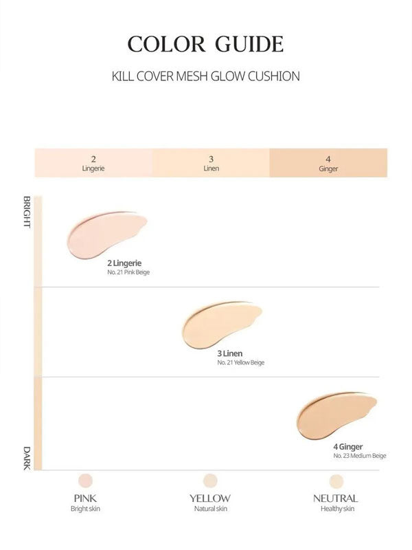 Clio Kill Cover Mesh Glow Cushion + Refill 15g