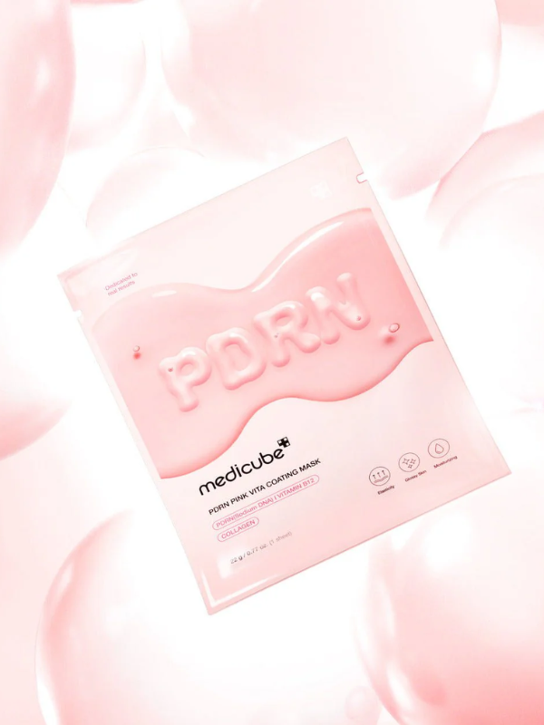 medicube PDRN Pink Vita Coating Mask 22g