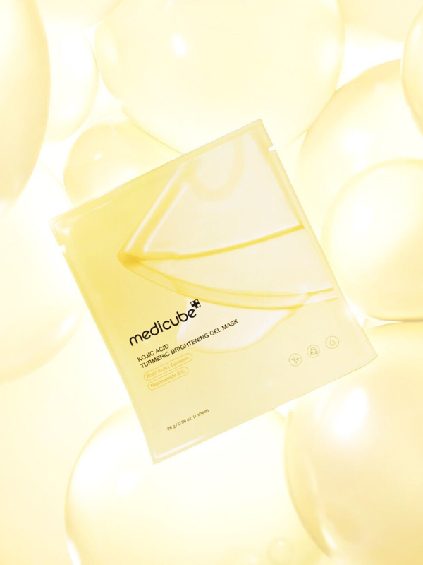 medicube Kojic Acid Turmeric Brightening Gel Mask 28g