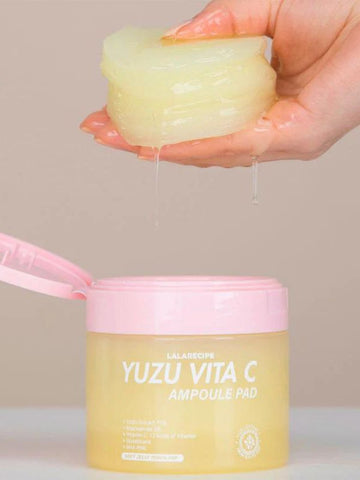 Lala Recipe Yuzu Vita C Ampoule Pad 150ml / 80pads