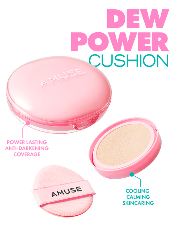 Amuse Dew Powder Vegan Cushion 15g