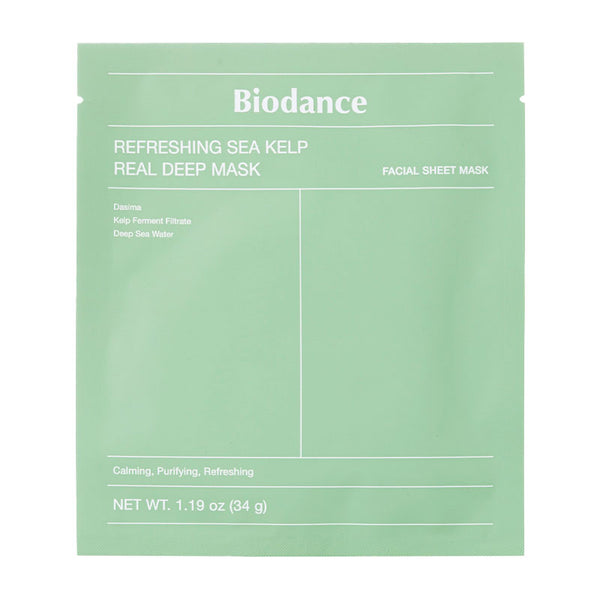 Biodance Refreshing Sea Kelp Real Deep Mask 34g