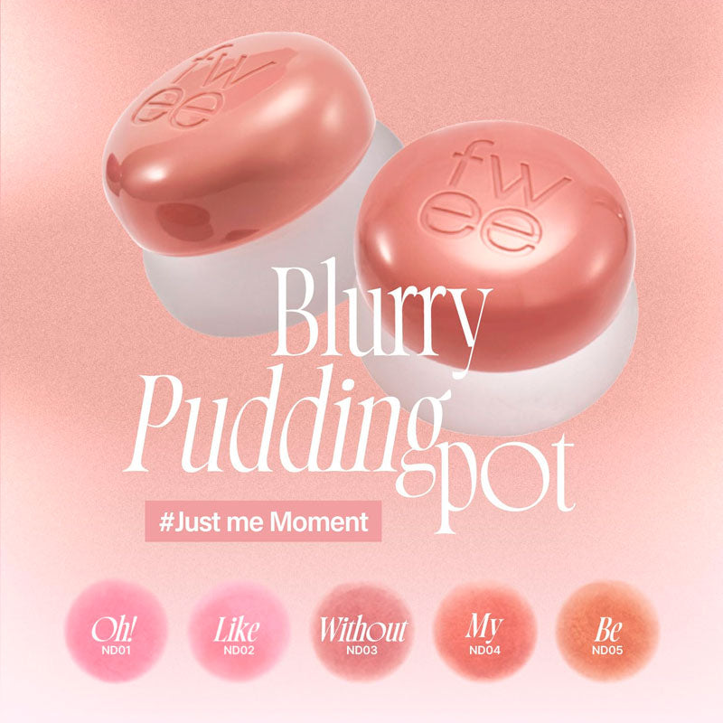 fwee Lip&Cheek Blurry Pudding Pot 5g