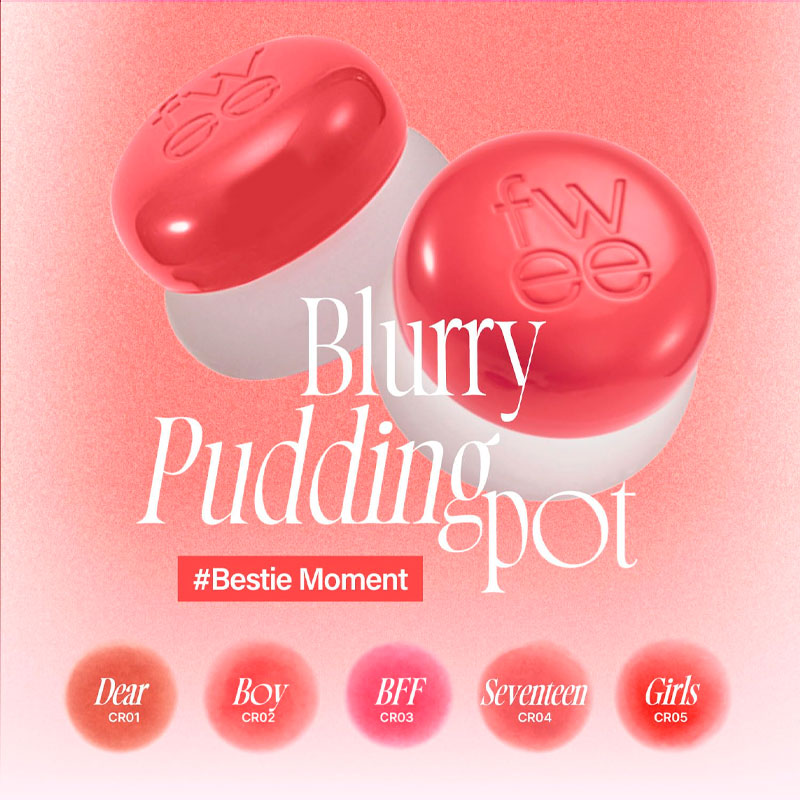 fwee Lip&Cheek Blurry Pudding Pot 5g