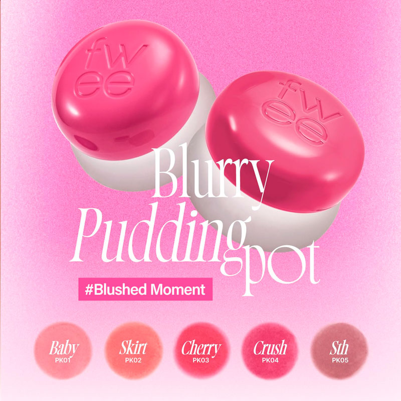 fwee Lip&Cheek Blurry Pudding Pot 5g