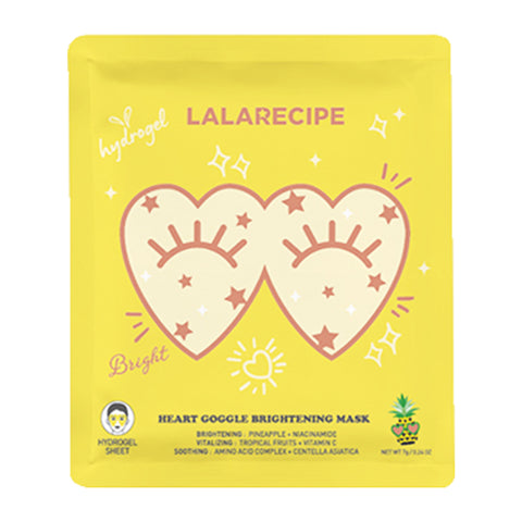Lala Recipe Heart Goggle Brightening Mask 7g