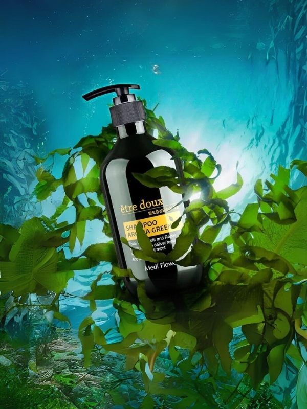 Medi Flower Etre doux Aroma Green Hair Shampoo 500ml